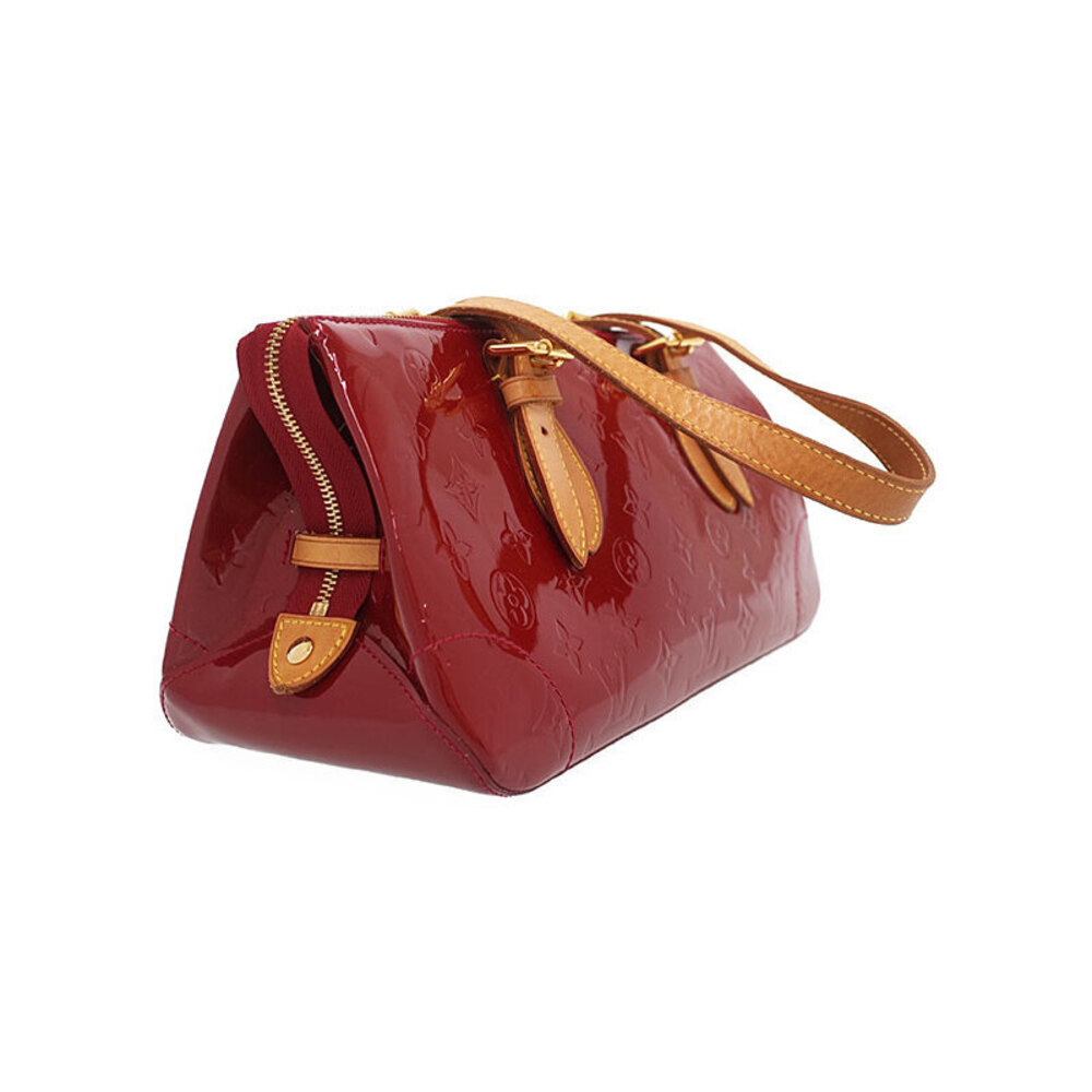 Louis Vuitton Avenue Monogram Vernis Rosewood Shoulder Bag